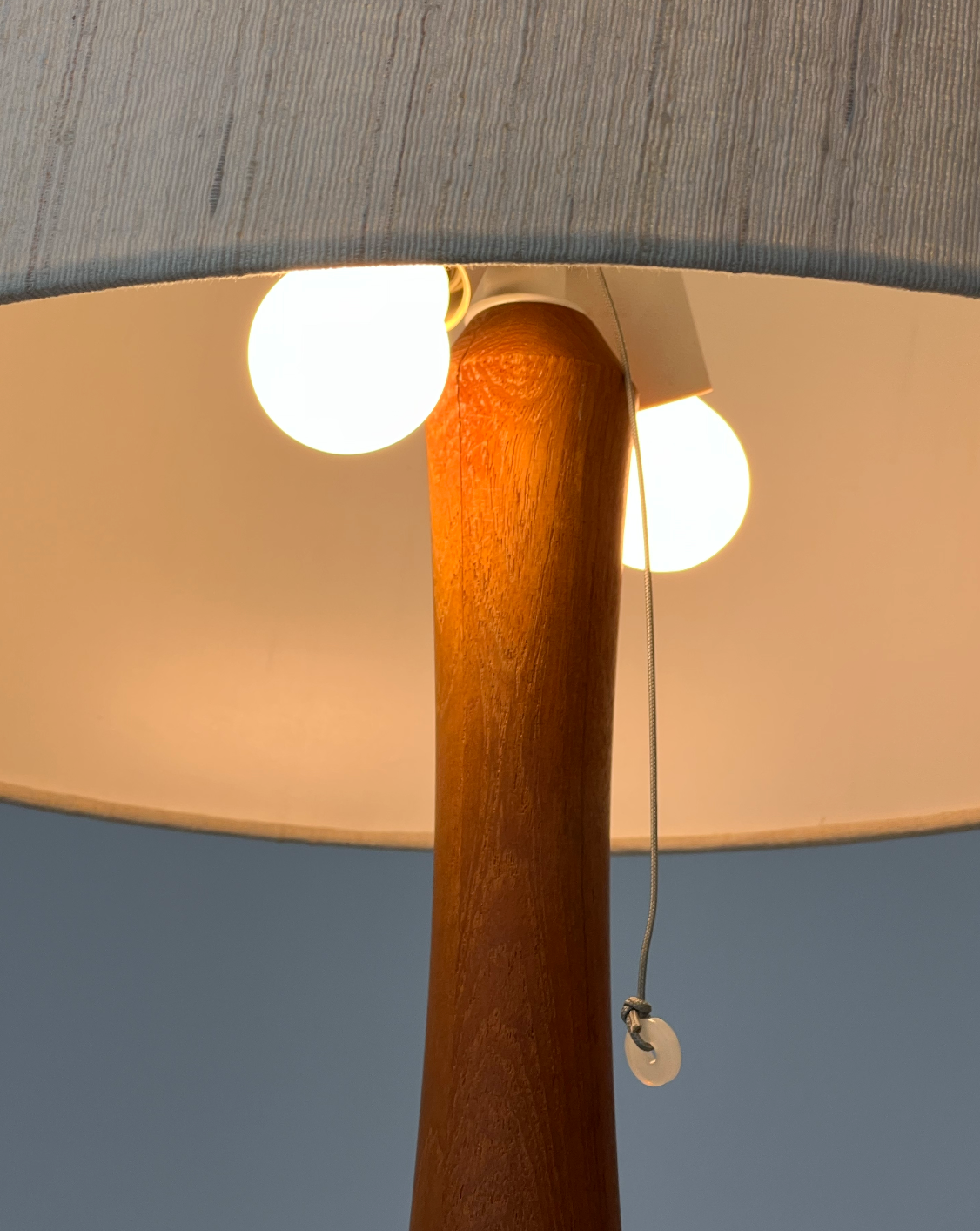 Teak lamp Domus edition 70s