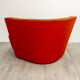 Fauteuil walter knoll rouge vif
