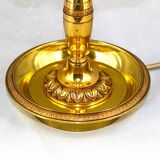 Bronze Bouillotte Lamp in Solid Empire Style Five Lights * Lucien Ga