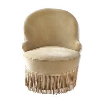Light yellow toad chair, 1960