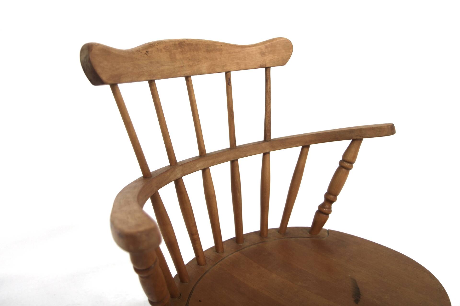 Set of 2 Scandinavian birch chairs "Pinnstolar", Nesto, Nässjö, Sweden, 1960