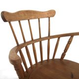 Set of 2 Scandinavian birch chairs "Pinnstolar", Nesto, Nässjö, Sweden, 1960