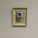 Mid-Century Oil on Panel “Street View” by J. Ioliv, Vintage & Framed 25×31cm
