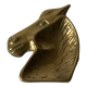 Vide-poche ou cendrier tête de cheval laiton