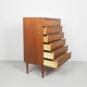 Commode danoise en teck, années 1960