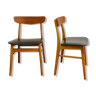 Pair of vintage Danish chairs