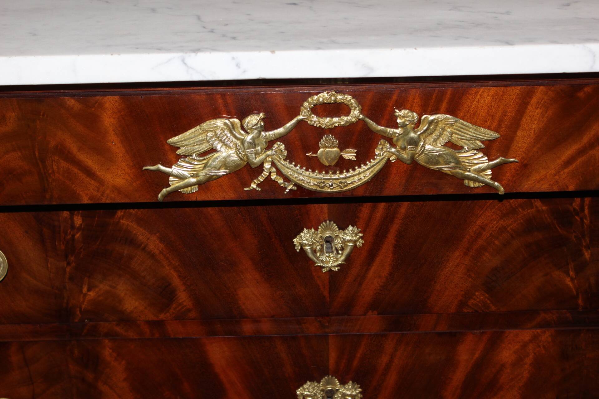 Commode Empire en acajou début XIX