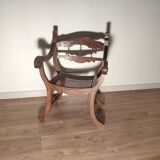 19th century Dagobert canne chair