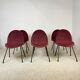 Serie de 6 chaises modèle 771 de Joseph-Andrè Motte édition Steiner