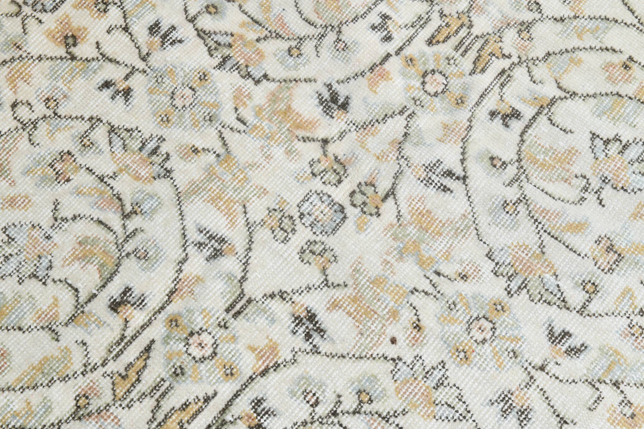 Soft Color Classic Oushak Vintage Rug, 180x290 Cm