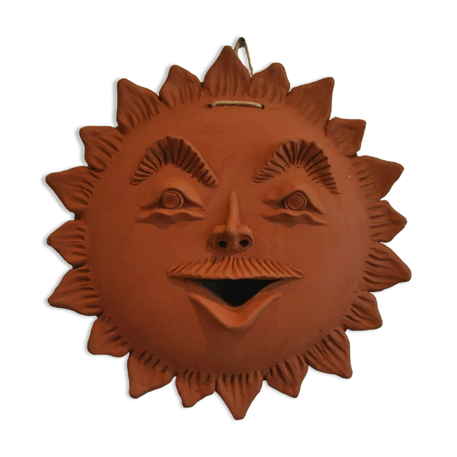 Ceramic hanging sun