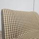 1970s modular sofa in plaid fabric