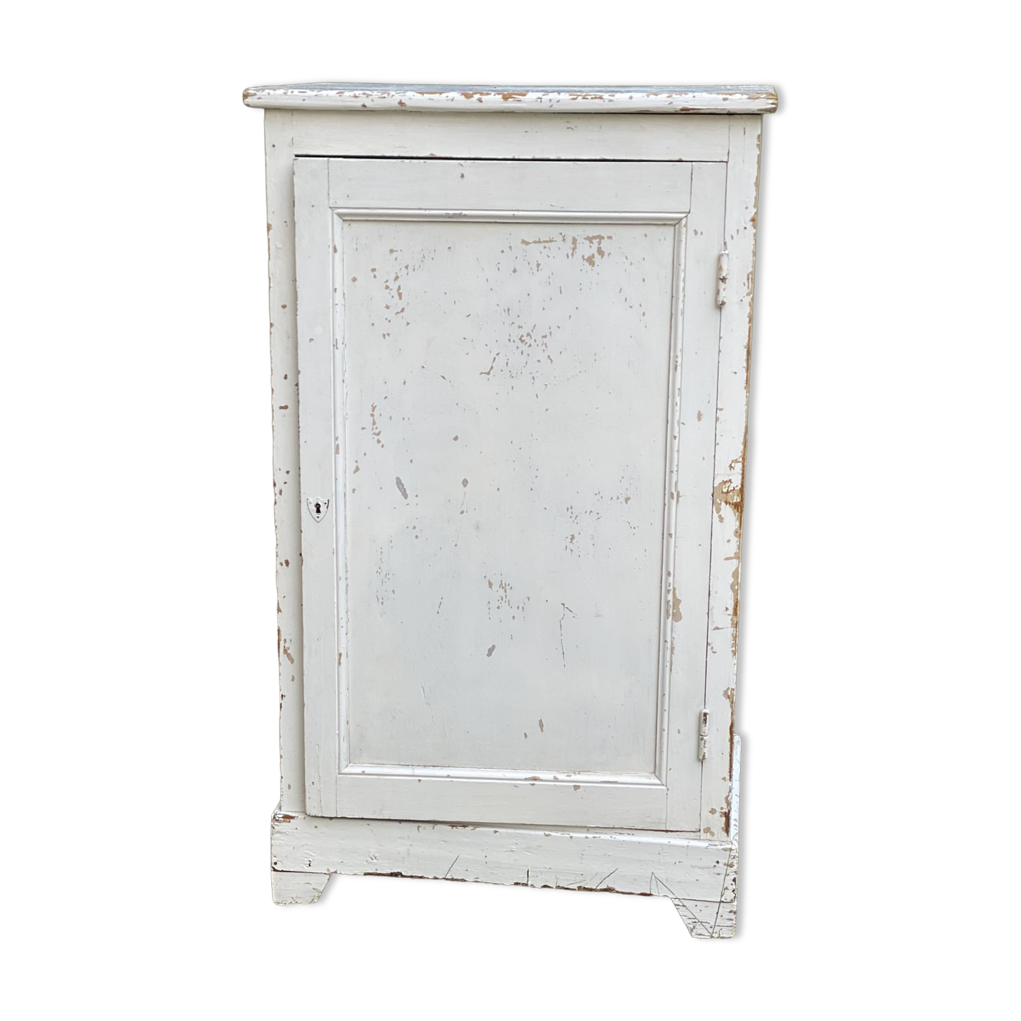 Small Parisian cupboard with 1 door, vintage jam cabinet from the 1930s-40s.