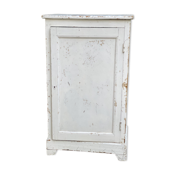 Small Parisian cupboard with 1 door, vintage jam cabinet from the 1930s-40s.