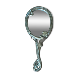 Miroir à main art nouveau