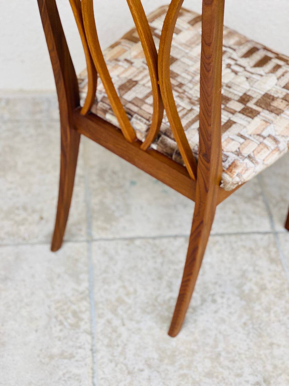 Chaise et fauteuil vintage 1960