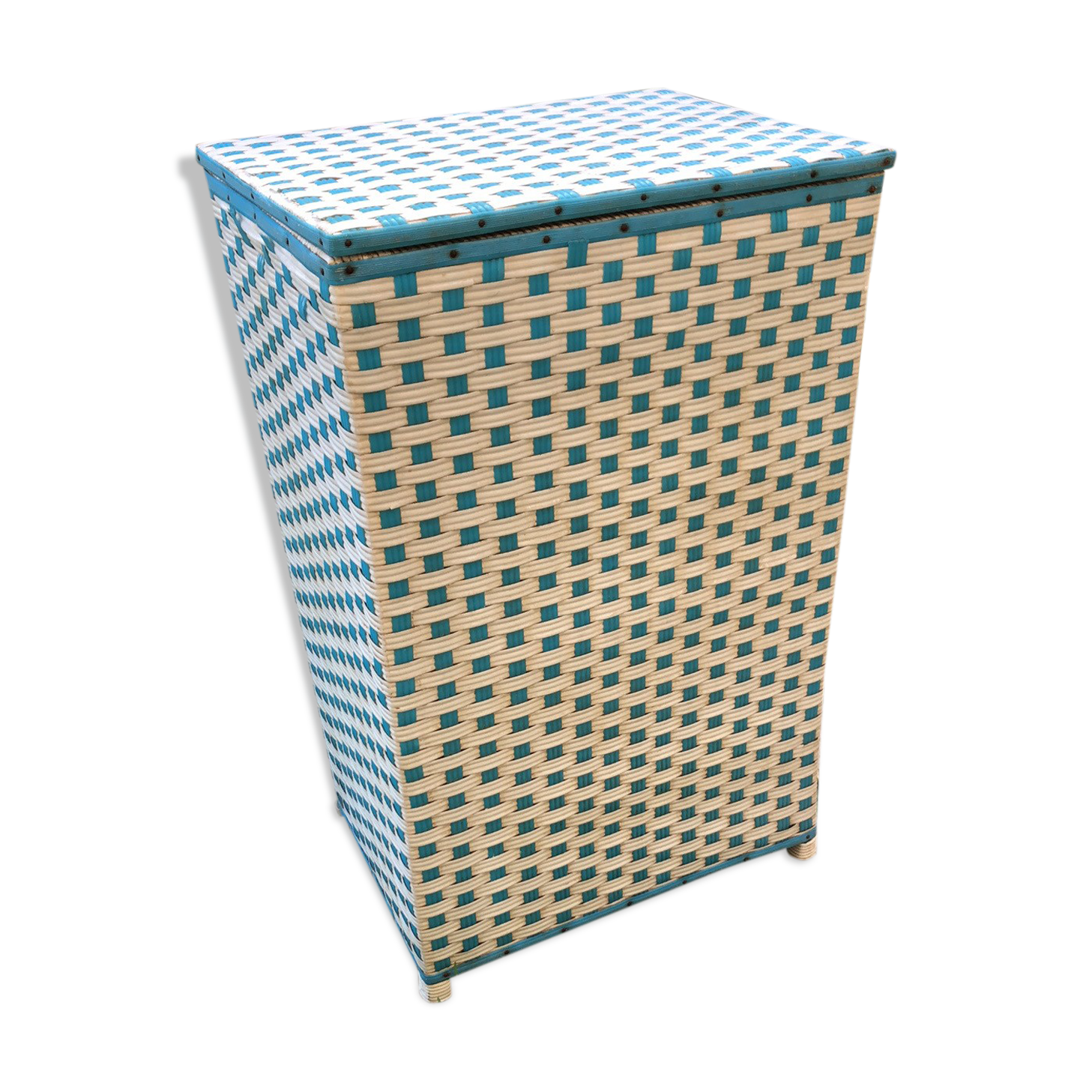 Scoubidou 1960 laundry basket