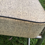 Leatherette office armchair