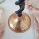 Bougeoir vintage en laiton