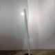 Sloped Italian floor lamp in painted metal 1970