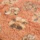 Peach Vintage Moroccan Rug 180 x 305 cm, Berber Wool Rug, Handmade Boho Rug