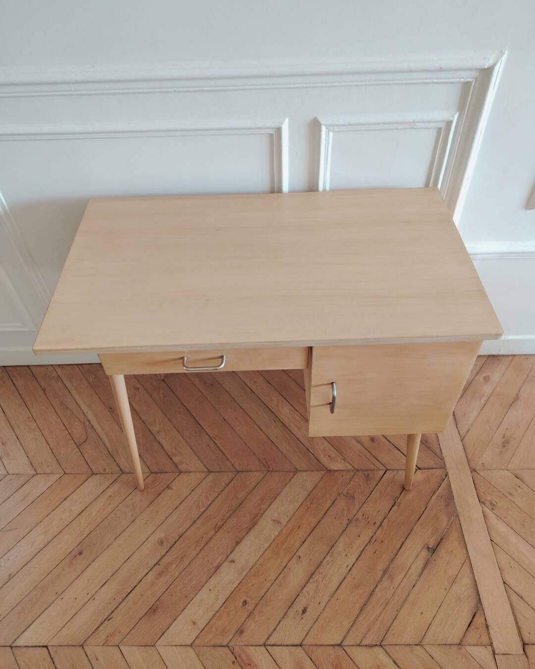 Bureau Baumann vintage rénové, années 60