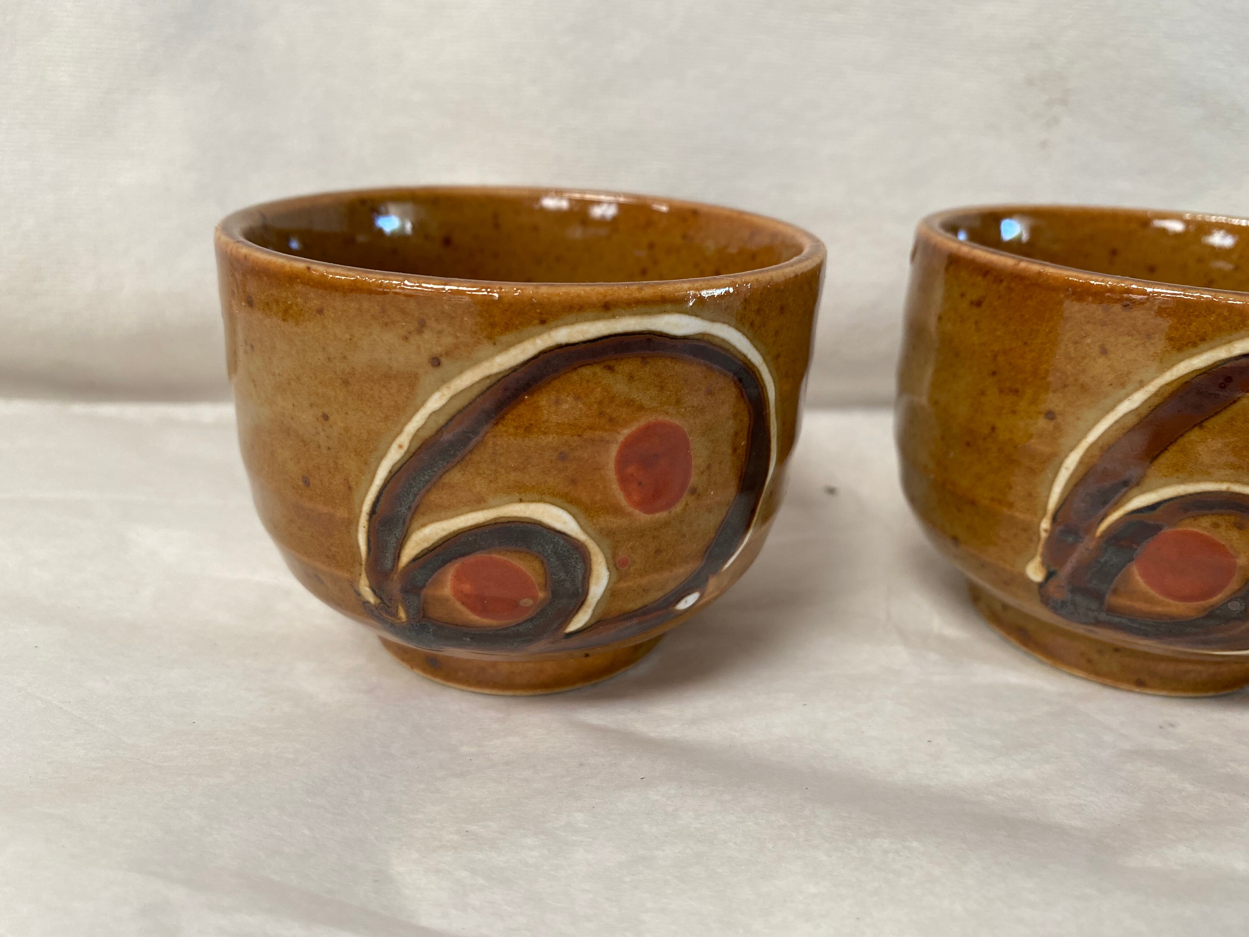 Set of 3 vintage tea cups