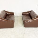 De Sede DS47 pair of sofas, 1960s
