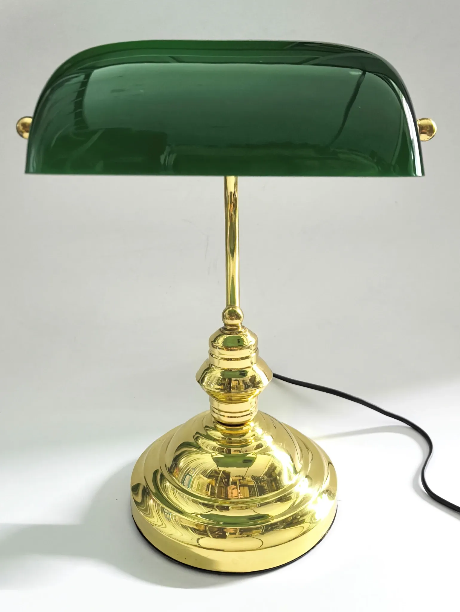 Lampe de banquier du XXe siècle