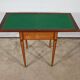 Mahogany and marquetry games table, Art Nouveau, 1920