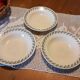 Lot de 3 assiettes creuses anciennes Terre de fer Choisy Le Roi