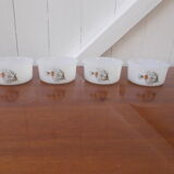 Set of 4 daisy ramekins