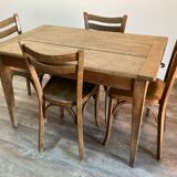 Oak farmhouse table