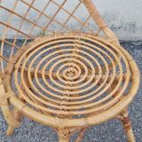 Rattan chair from the 60s