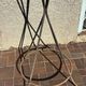 Ancien portemanteau en fer forgé type clé de sol par Roger Féraud
