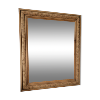 Teak mirror 51x61cm