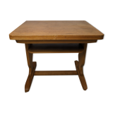 Small side table children's desk with flap