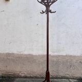 Old hat rack coat rack bistro parrot