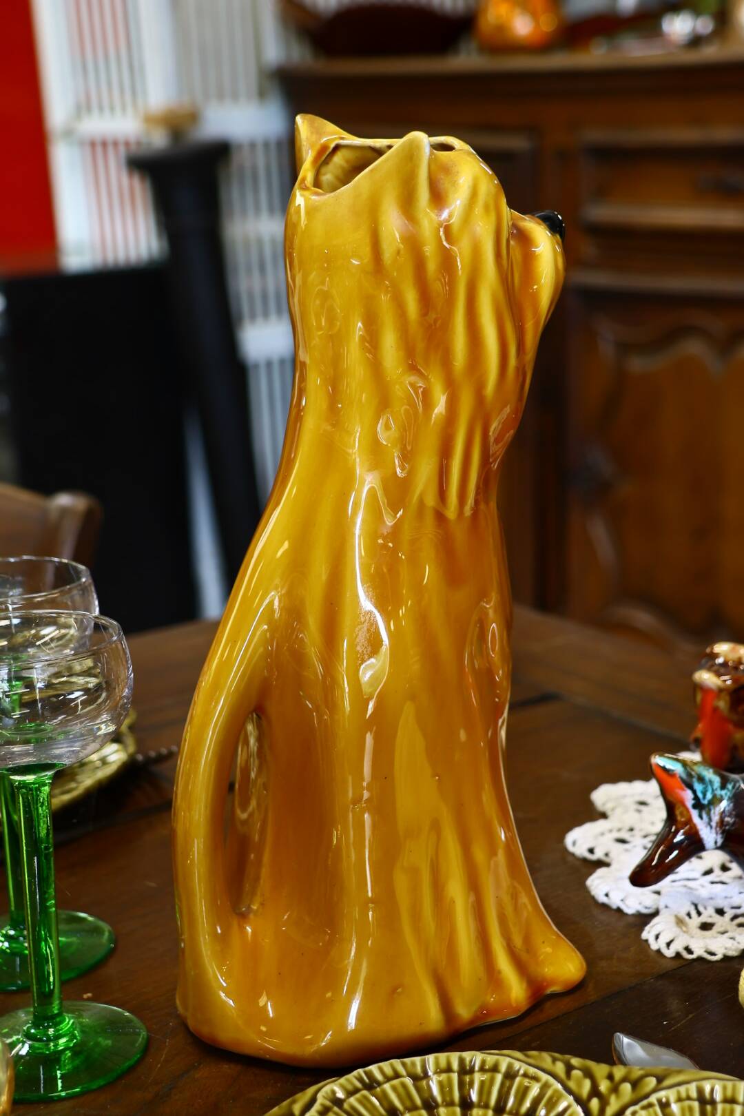 Animal ceramic pitcher 1960