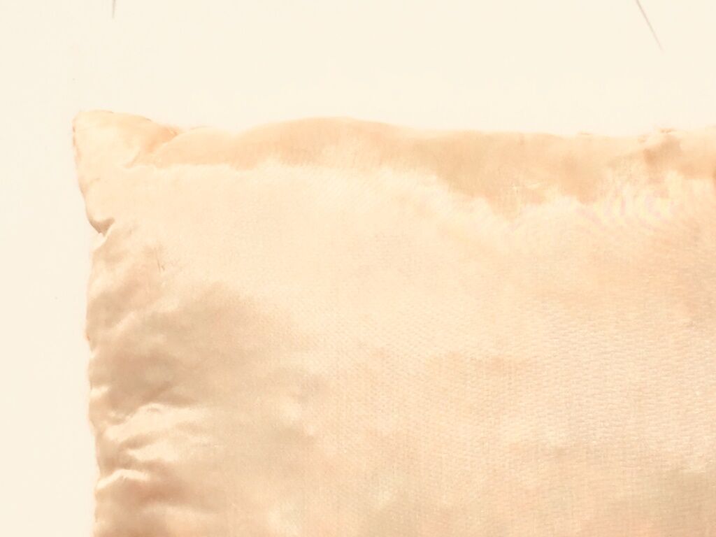 Vintage 70s knit cushion