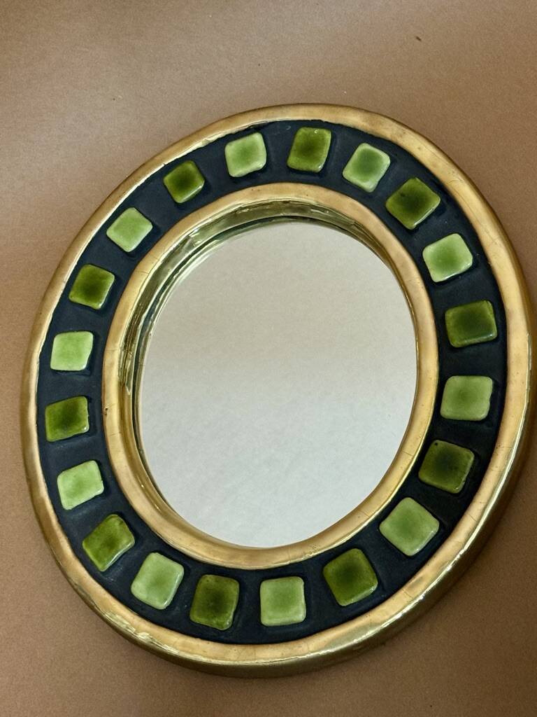 miroir mithé espelt en ceramique
