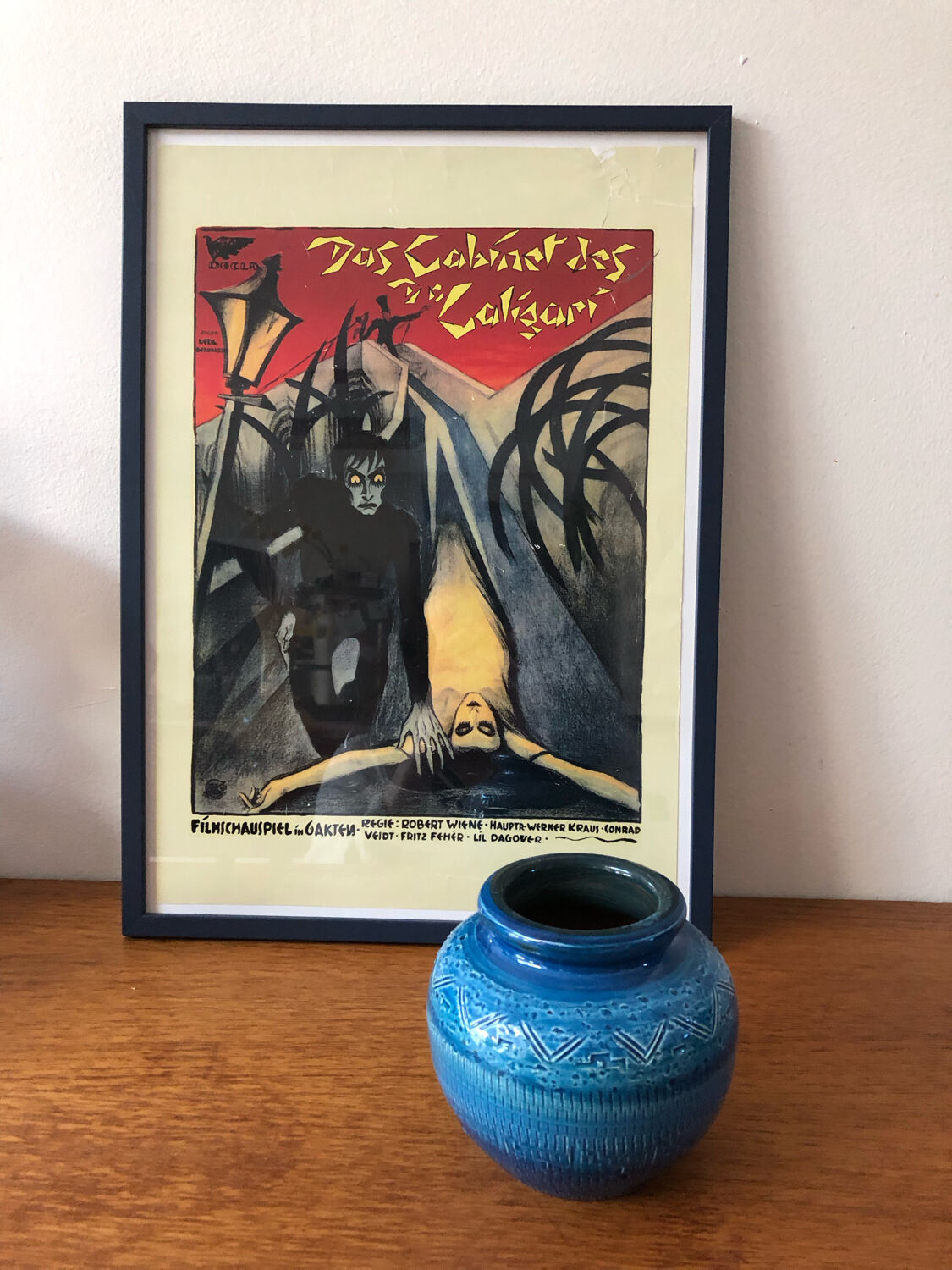 Round vase Aldo Londi Bitossi