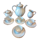 Limoges bernardaud porcelain coffee set verlaine model