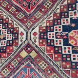Antique carpet chirwan daghistan handmade 177x350 cm