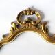 Antique carved gilded wooden mirror - 44 x 82 cm