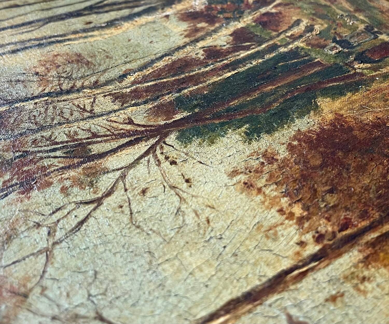 Oil on canvas, 19th century.