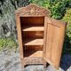 Small piece of furniture with 1 door, old oak jam cupboard