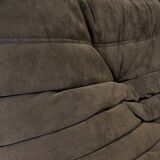 Togo corner sofa Ligne Roset – anthracite Alcantara