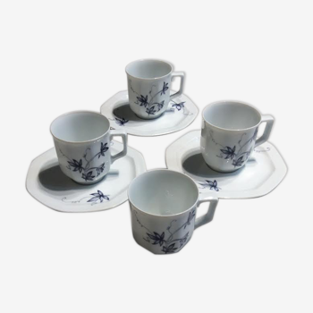 Set de 4 tasses Haviland