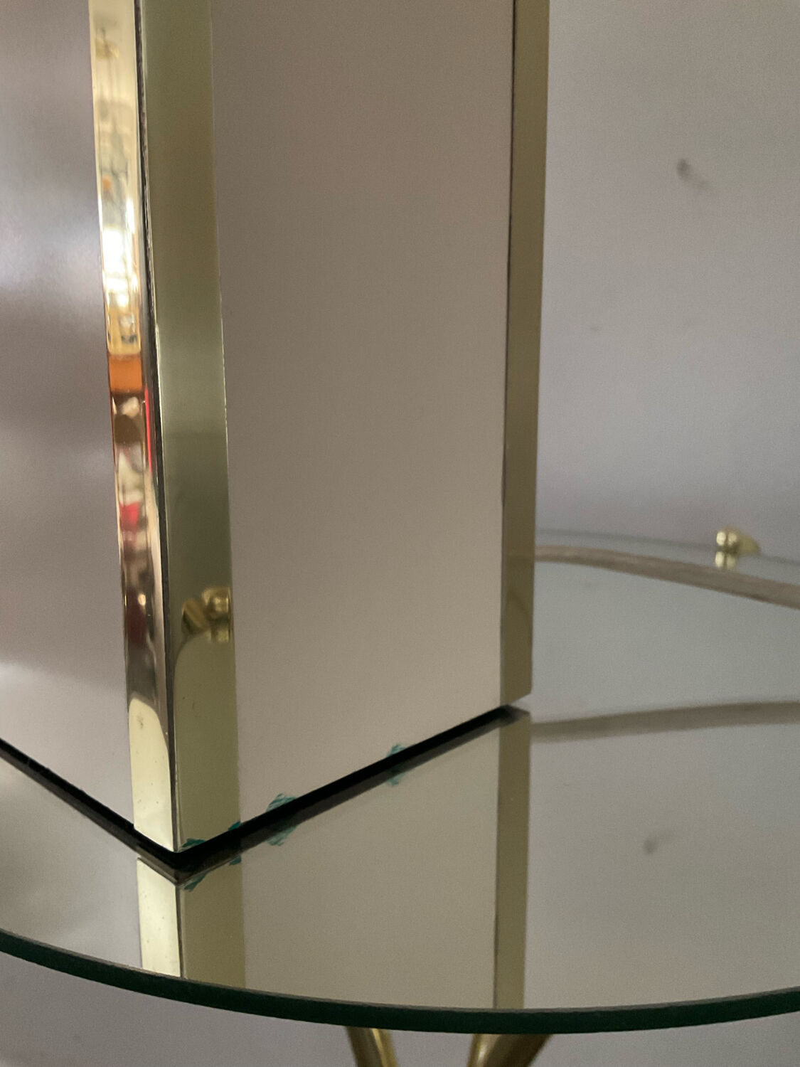Vintage lamp from the 60s-70s in metal and brass